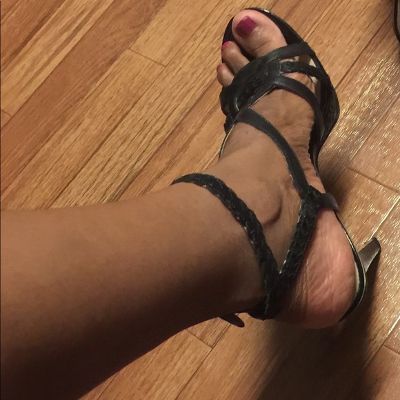 JOAN DAVID ankle strap heels - Picture 3 of 7